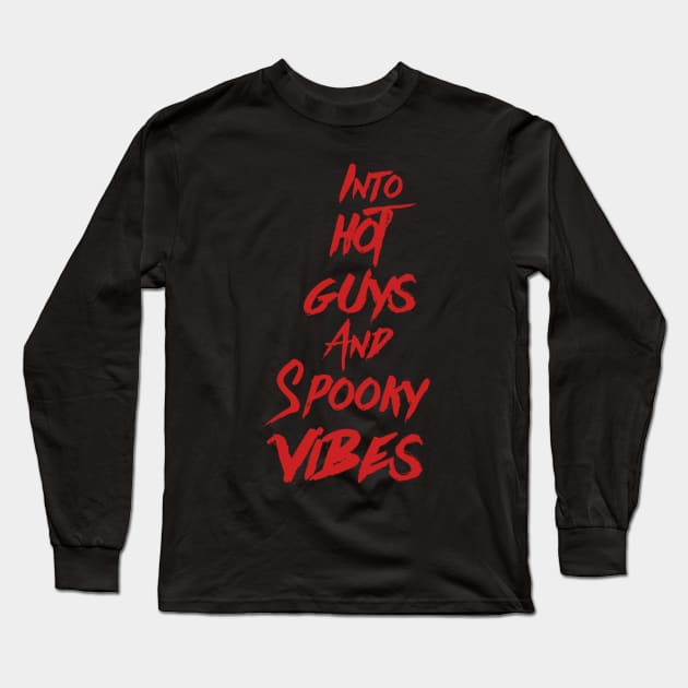 Spooky Vibes Long Sleeve T-Shirt by JasonLloyd